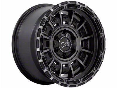Black Rhino Legion Matte Black Gray Tint 8-Lug Wheel; 20x10; -18mm Offset (15-19 Sierra 3500 HD SRW)
