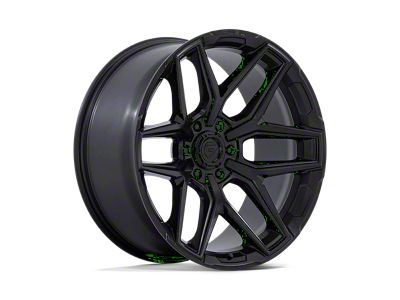 Black Rhino Twister Polished 8-Lug Wheel; Right Directional; 22x14; -76mm Offset (15-19 Sierra 3500 HD SRW)