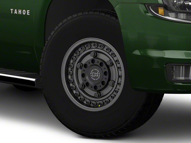 Black Rhino Armory Gunblack 6-Lug Wheel; 17x9.5; 6mm Offset (15-20 Tahoe)