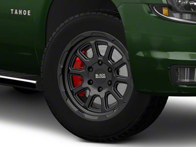Black Rhino Chase Matte Black 6-Lug Wheel; 20x9.5; -18mm Offset (15-20 Tahoe)