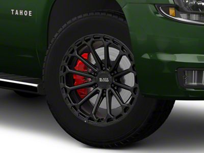 Black Rhino Kaizen Matte Black 6-Lug Wheel; 20x9.5; -18mm Offset (15-20 Tahoe)