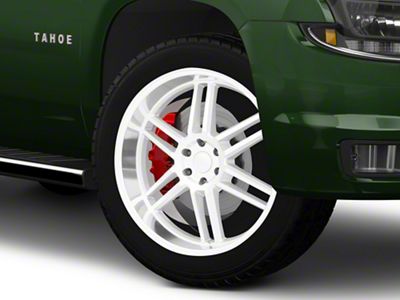 Black Rhino Katavi Silver 6-Lug Wheel; 22x10; 10mm Offset (15-20 Tahoe)