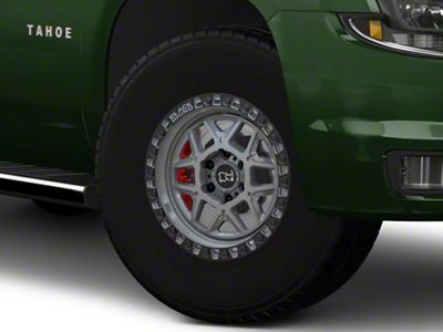 Black Rhino Kelso Battleship Gray 6-Lug Wheel; 17x9; 0mm Offset (15-20 Tahoe)