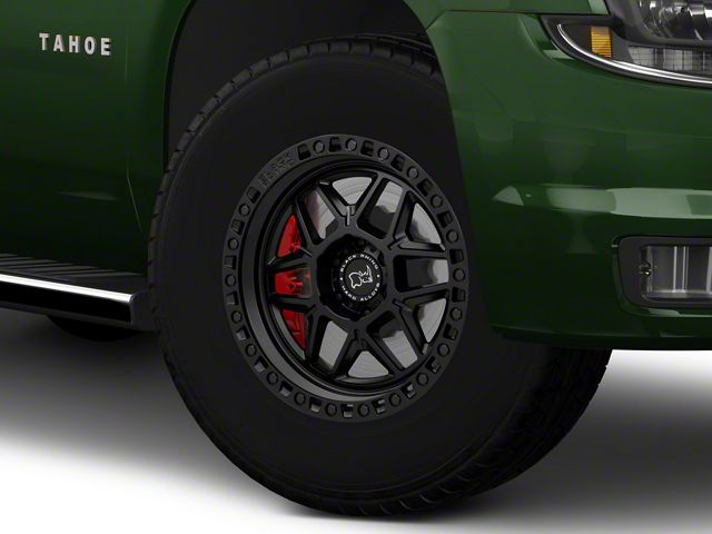 Black Rhino Kelso Matte Black 6-Lug Wheel; 18x9; -12mm Offset (15-20 Tahoe)