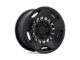 Black Rhino Muzzle Matte Black with Machined Tinted Ring 6-Lug Wheel; 17x9; -18mm Offset (15-20 Tahoe)