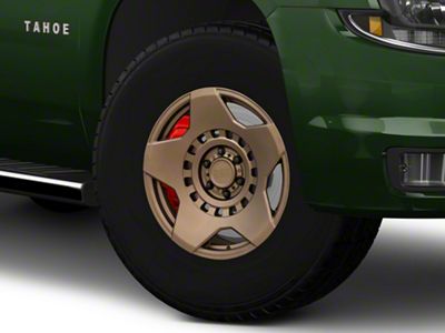 Black Rhino Muzzle Matte Bronze 6-Lug Wheel; 17x9; 0mm Offset (15-20 Tahoe)