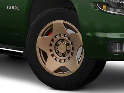 Black Rhino Muzzle Matte Bronze 6-Lug Wheel; 20x9; -18mm Offset (15-20 Tahoe)