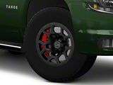 Black Rhino Overland Matte Black 6-Lug Wheel; 17x9.5; -18mm Offset (15-20 Tahoe)
