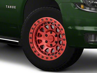 Black Rhino Primm Candy Red with Black Bolts 6-Lug Wheel; 20x9.5; 12mm Offset (15-20 Tahoe)