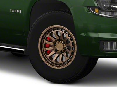 Black Rhino Raid Matte Bronze 6-Lug Wheel; 18x9.5; 12mm Offset (15-20 Tahoe)