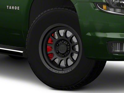Black Rhino Rapid Matte Black 6-Lug Wheel; 18x9; 12mm Offset (15-20 Tahoe)
