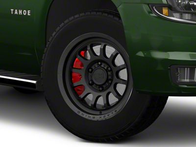 Black Rhino Rapid Matte Black 6-Lug Wheel; 20x9; 12mm Offset (15-20 Tahoe)