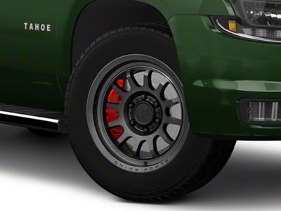 Black Rhino Rapid Matte Brushed Gunmetal 6-Lug Wheel; 20x9.5; -18mm Offset (15-20 Tahoe)