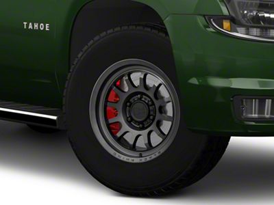 Black Rhino Rapid Matte Brushed Gunmetal 6-Lug Wheel; 18x9.5; -18mm Offset (15-20 Tahoe)