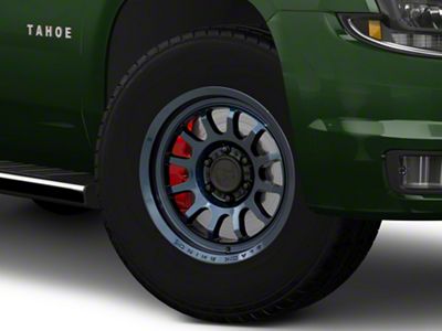 Black Rhino Rapid Midnight Blue 6-Lug Wheel; 18x8.5; 0mm Offset (15-20 Tahoe)