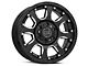 Black Rhino Sierra Gloss Black Milled 6-Lug Wheel; 17x9; 12mm Offset (15-20 Tahoe)
