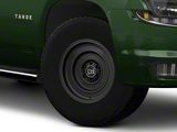 Black Rhino Solid Matte Black 6-Lug Wheel; 17x9.5; -12mm Offset (15-20 Tahoe)