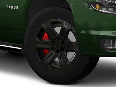 Black Rhino Wanaka Matte Black 6-Lug Wheel; 20x9; -18mm Offset (15-20 Tahoe)