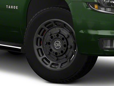 Black Rhino Warthog Matte Black 6-Lug Wheel; 20x9.5; 12mm Offset (15-20 Tahoe)