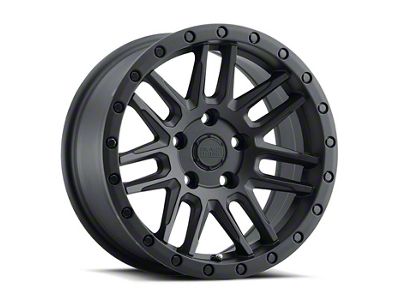 Black Rhino Arches Matte Black 6-Lug Wheel; 17x9.5; -18mm Offset (15-20 Yukon)