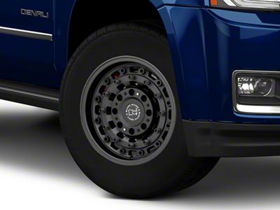 Black Rhino Arsenal Textured Matte Black 6-Lug Wheel; 18x9.5; 12mm Offset (15-20 Yukon)