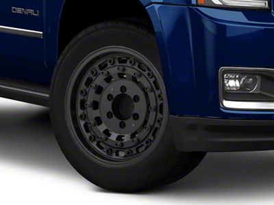 Black Rhino Arsenal Textured Matte Black 6-Lug Wheel; 20x12; -44mm Offset (15-20 Yukon)