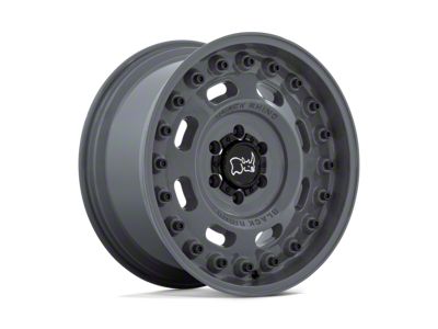 Black Rhino Axle Battleship Gray 6-Lug Wheel; 20x9.5; 6mm Offset (15-20 Yukon)