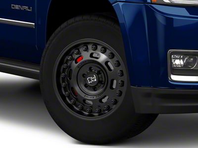 Black Rhino Axle Matte Black 6-Lug Wheel; 18x9.5; 6mm Offset (15-20 Yukon)