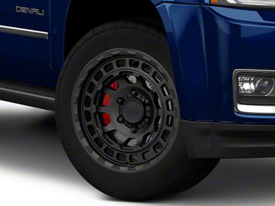 Black Rhino Chamber Matte Black 6-Lug Wheel; 20x9.5; -18mm Offset (15-20 Yukon)