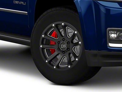 Black Rhino Highland Matte Black 6-Lug Wheel; 18x9.5; -12mm Offset (15-20 Yukon)
