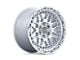 Black Rhino Holcomb Gloss Silver with Mirror Cut Face 6-Lug Wheel; 20x9.5; 12mm Offset (15-20 Yukon)