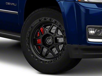 Black Rhino Kelso Matte Black 6-Lug Wheel; 20x9; -12mm Offset (15-20 Yukon)