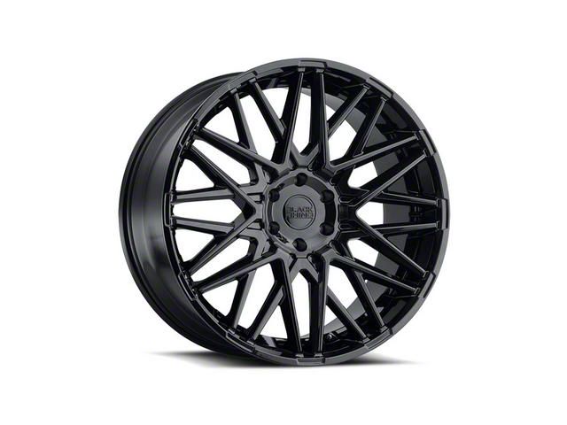 Black Rhino Morocco Gloss Black 6-Lug Wheel; 20x9; 40mm Offset (15-20 Yukon)