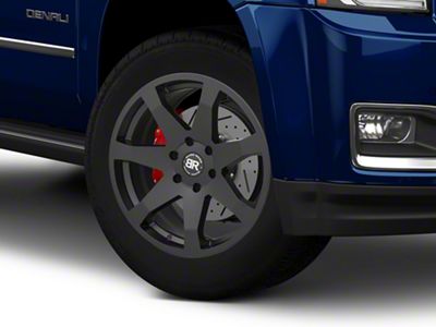 Black Rhino Mozambique Matte Black 6-Lug Wheel; 20x8.5; 45mm Offset (15-20 Yukon)