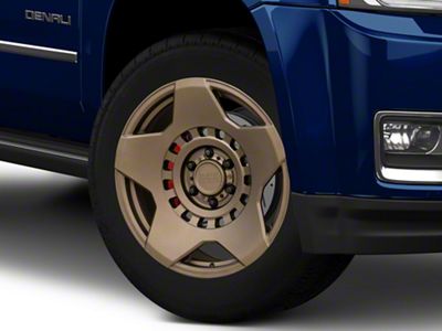 Black Rhino Muzzle Matte Bronze 6-Lug Wheel; 20x9; 12mm Offset (15-20 Yukon)