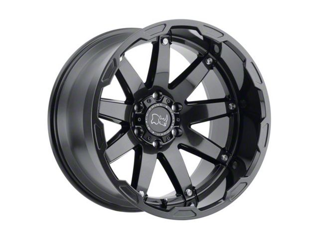 Black Rhino Oceano Gloss Gunblack with Stainless Bolts 6-Lug Wheel; 17x9.5; 12mm Offset (15-20 Yukon)