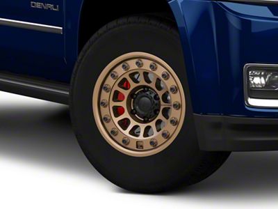 Black Rhino Outback Matte Bronze 6-Lug Wheel; 17x8; 32mm Offset (15-20 Yukon)
