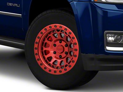 Black Rhino Primm Candy Red with Black Bolts 6-Lug Wheel; 18x9.5; -12mm Offset (15-20 Yukon)
