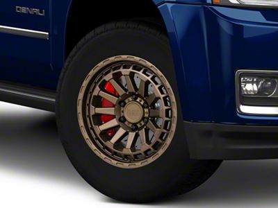 Black Rhino Raid Matte Bronze 6-Lug Wheel; 18x9.5; -18mm Offset (15-20 Yukon)