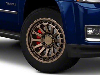 Black Rhino Raid Matte Bronze 6-Lug Wheel; 20x9.5; 12mm Offset (15-20 Yukon)