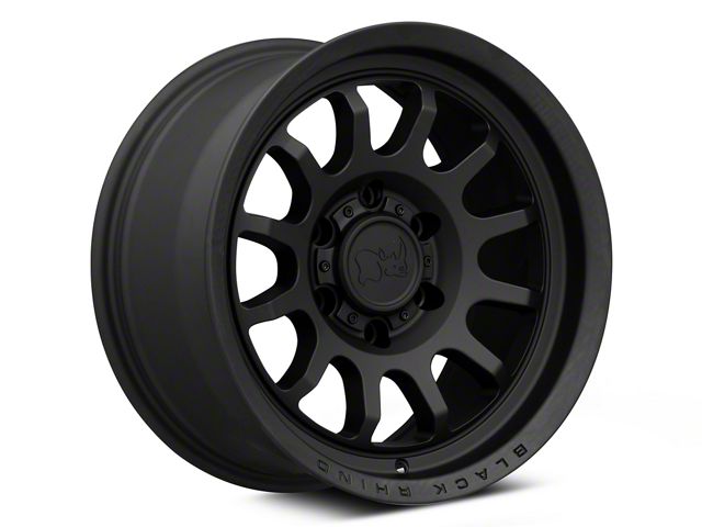 Black Rhino Rapid Matte Black 6-Lug Wheel; 18x8.5; 0mm Offset (15-20 Yukon)
