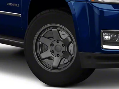 Black Rhino Roku Gunblack 6-Lug Wheel; 18x9.5; -18mm Offset (15-20 Yukon)
