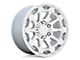 Black Rhino Rotor Gloss Silver 6-Lug Wheel; 17x8.5; 12mm Offset (15-20 Yukon)
