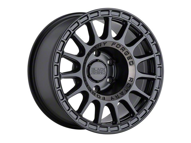 Black Rhino Sandstorm Semi Gloss Black with Machined Dark Tint Ring 6-Lug Wheel; 18x8.5; 0mm Offset (15-20 Yukon)