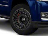 Black Rhino Sentinel Matte Black 6-Lug Wheel; 20x9.5; 12mm Offset (15-20 Yukon)