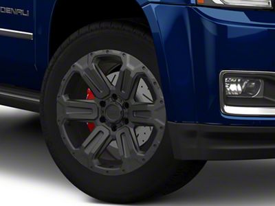 Black Rhino Wanaka Matte Black 6-Lug Wheel; 20x9; 40mm Offset (15-20 Yukon)