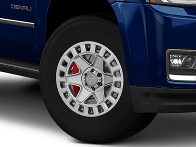 Black Rhino York Matte Gunmetal 6-Lug Wheel; 17x9; -12mm Offset (15-20 Yukon)