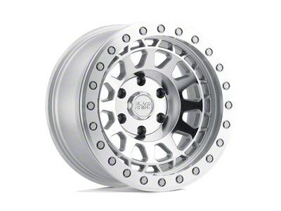 Black Rhino Primm Silver with Mirror Face and Machined Ring 8-Lug Wheel; 20x9.5; 0mm Offset (17-22 F-250 Super Duty)