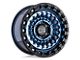 Black Rhino Sentinel Cobalt Blue with Black Ring 8-Lug Wheel; 20x9.5; -18mm Offset (17-22 F-250 Super Duty)