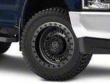 Black Rhino Abrams Textured Matte Gunmetal 8-Lug Wheel; 20x9.5; -18mm Offset (17-22 F-350 Super Duty SRW)